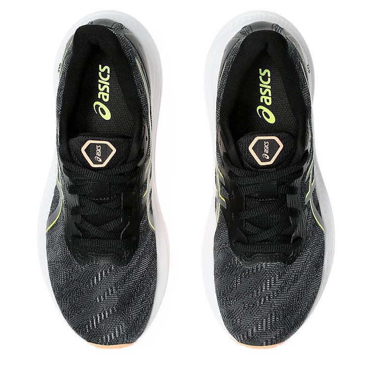 Asics GT-2000 12 GS - Kids Running Shoes - Black/Safety Yellow