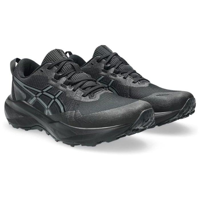 Asics Gel Venture 11 - Mens Trail Running Shoes - Black/Carrier Grey