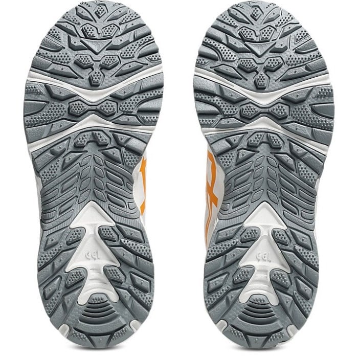 Asics Gel Trigger 12 TX GS - Kids Cross Training Shoes - White/Yamabuki