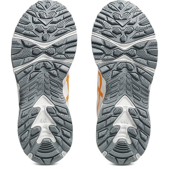 Asics Gel Trigger 12 TX GS - Kids Cross Training Shoes - White/Yamabuki