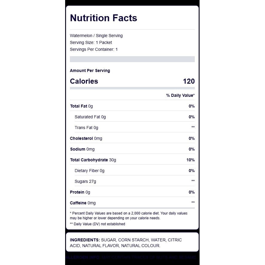 Precision Hydration PF 30 Energy Chews - Watermelon - image 2