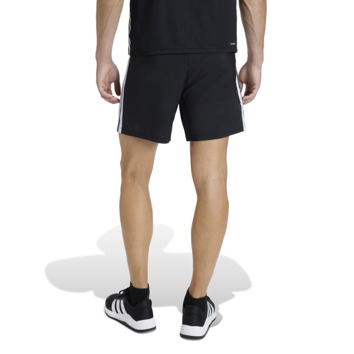 adidas Workout Essentials Mens 7 Inch Woven Shorts - Black/White