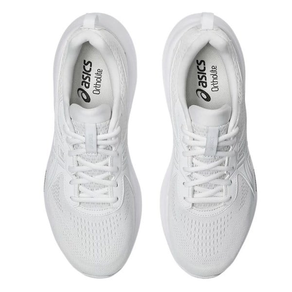 Asics Contend 9 - Mens Running Shoes - White/Glacier Grey