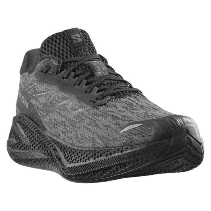Salomon Aero Glide 4 - Mens Running Shoes - Black/Black/Asphalt - image 6