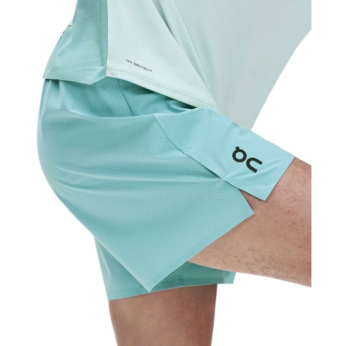 On 5 Inch Mens Performance Shorts - Aquamarine - image 6