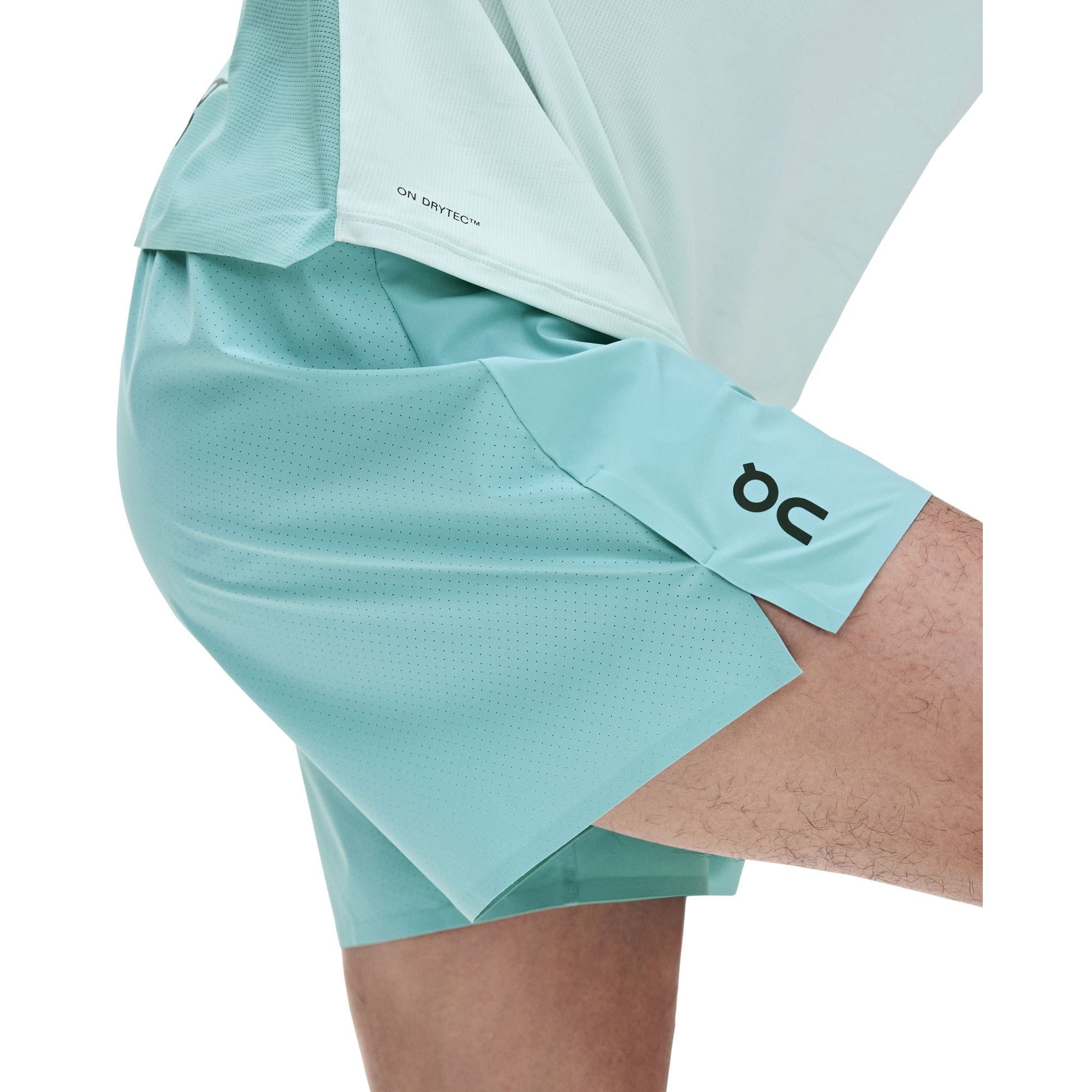 On 5 Inch Mens Performance Shorts - Aquamarine - image 6