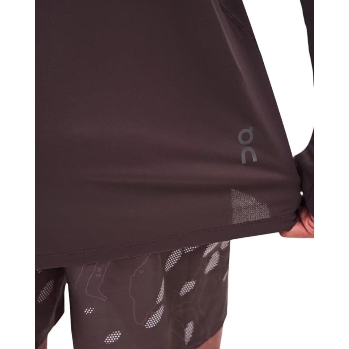 On Mens Trail Long-T Solar - Mulberry - image 5