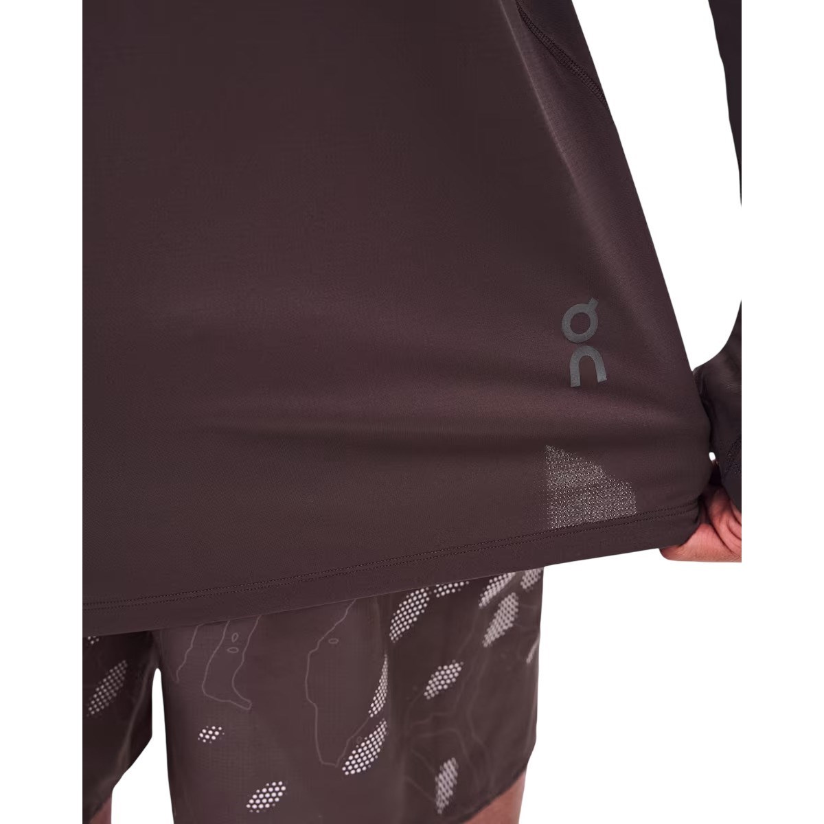 On Mens Trail Long-T Solar - Mulberry - image 5