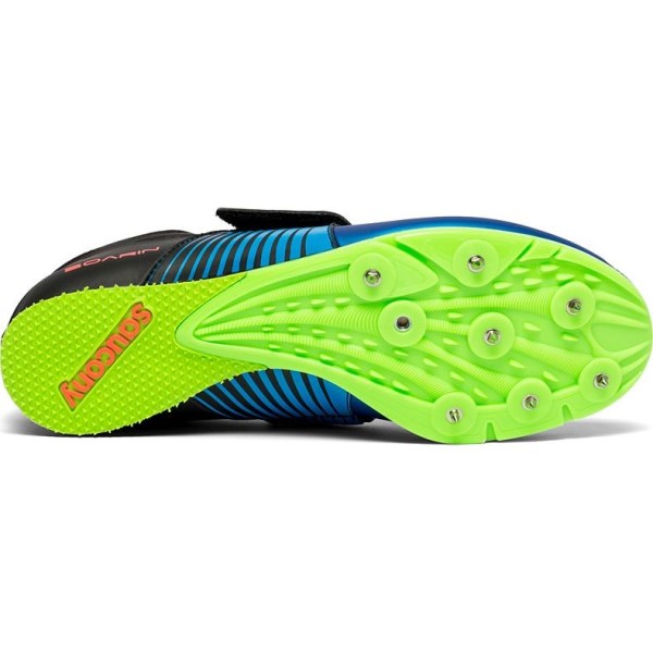 Saucony Soarin Jump 2 - Mens Long Jump Spikes - Blue/Slime
