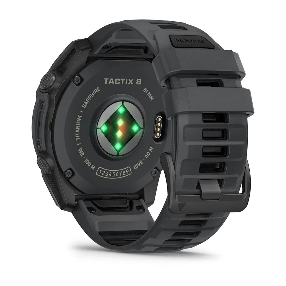 Garmin tactix 8 51mm AMOLED Premium Smartwatch - Slate Gray with Cerakote Coating