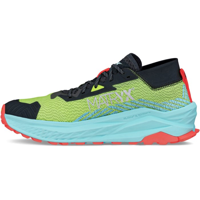Altra Olympus 275 - Mens Trail Running Shoes - Black/Yellow