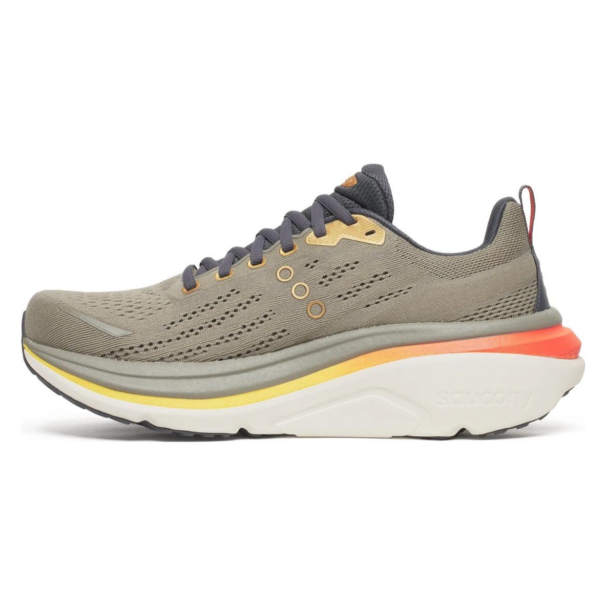 Saucony Hurricane 25 - Mens Running Shoes - Laurel/Fire - image 2
