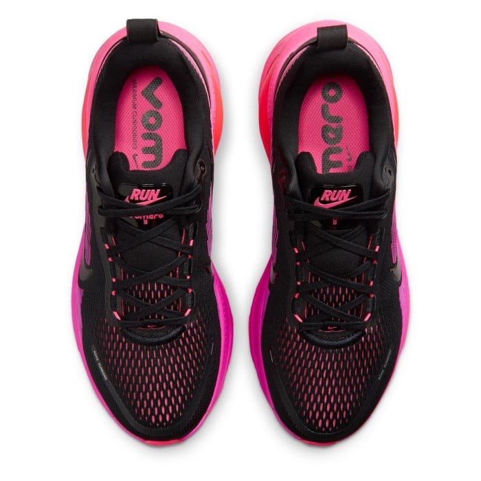 Nike Vomero 18 - Womens Running Shoes - Black/Hyper Pink/Laser Crimson - image 7
