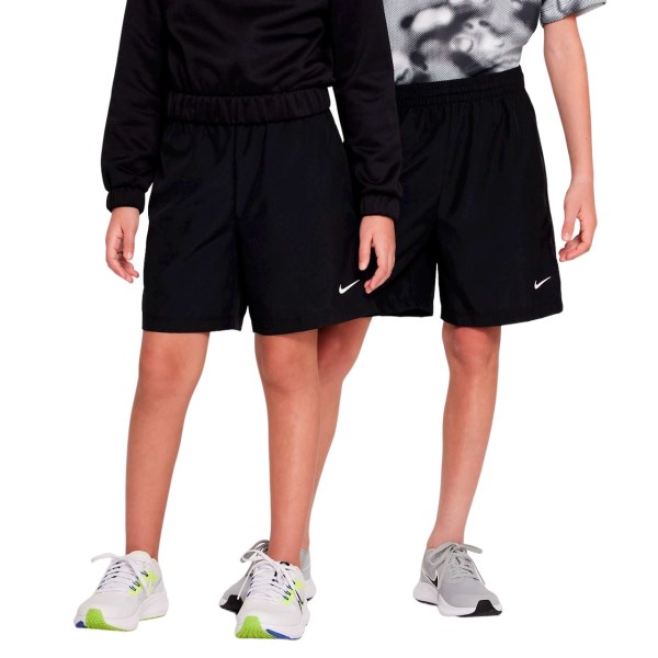 Nike Dri-Fit Multi+ Kids Training Shorts - Black/White - image 3