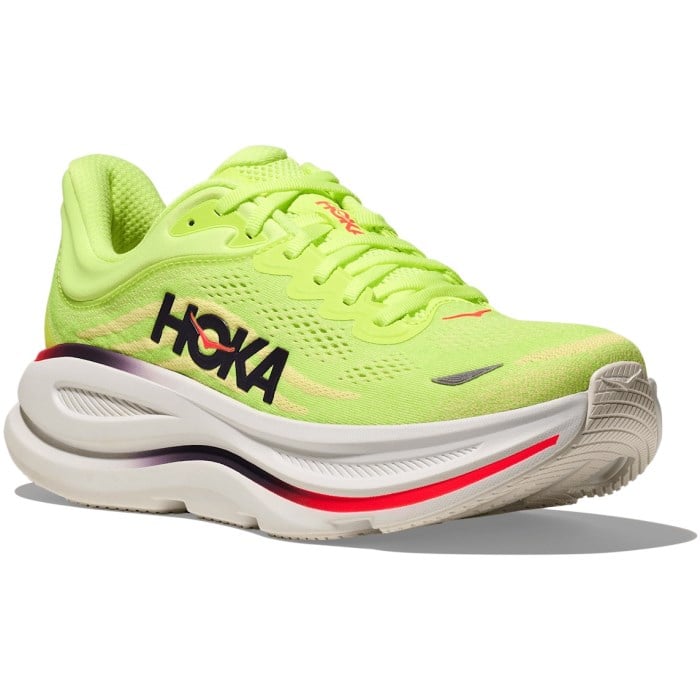 Hoka Bondi 9 - Mens Running Shoes - Neon Yuzu/Sunlight