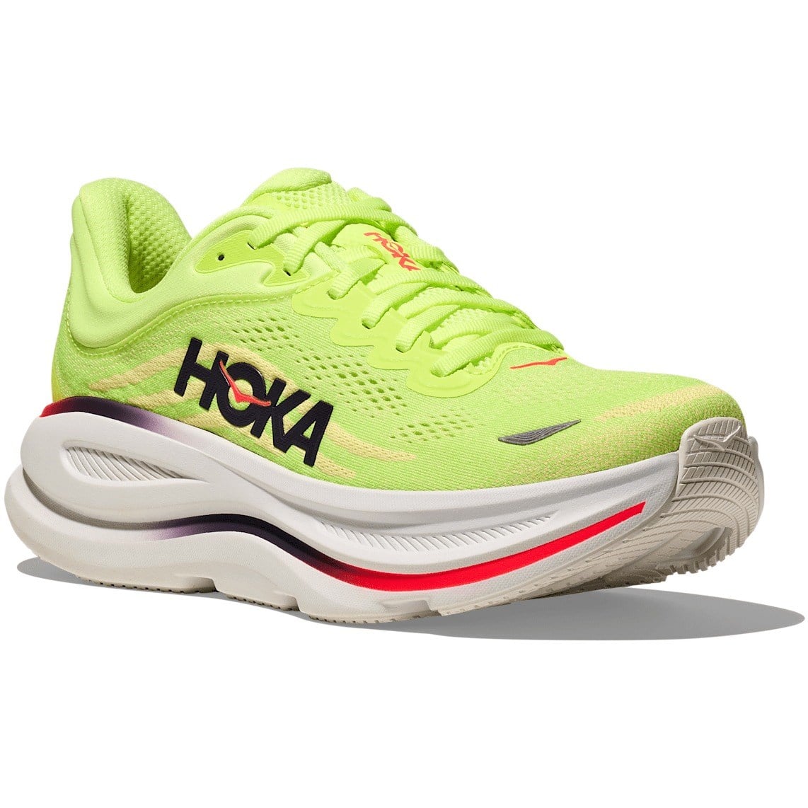 Hoka Bondi 9 - Mens Running Shoes - Neon Yuzu/Sunlight
