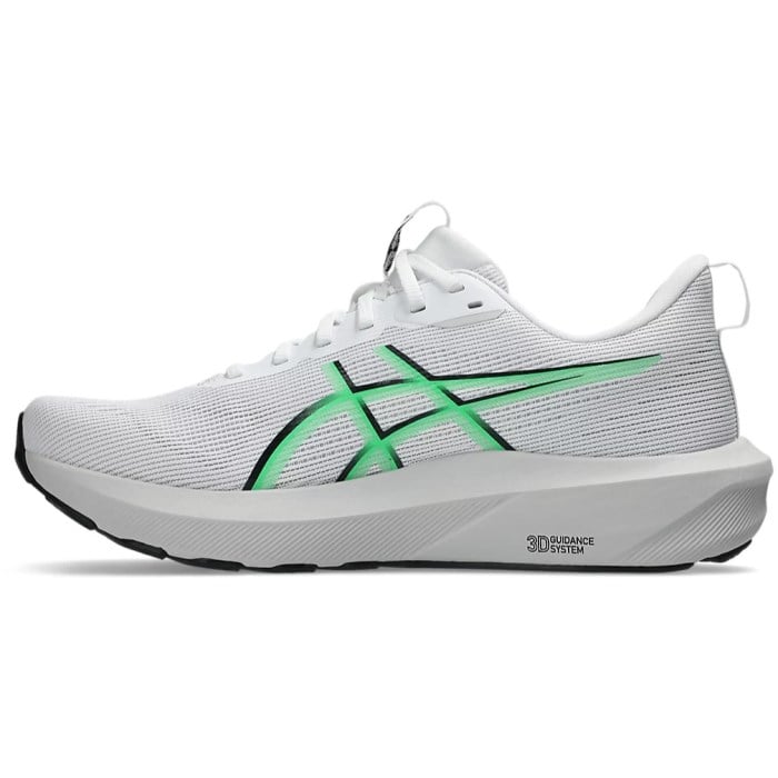 Asics GT-1000 14 - Mens Running Shoes - White/Vital Green