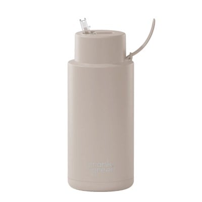 Frank Green Ceramic Reusable Straw Lid 1L Bottle