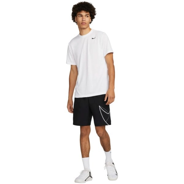 Nike Dri-Fit Mens Training T-Shirt - White/Black