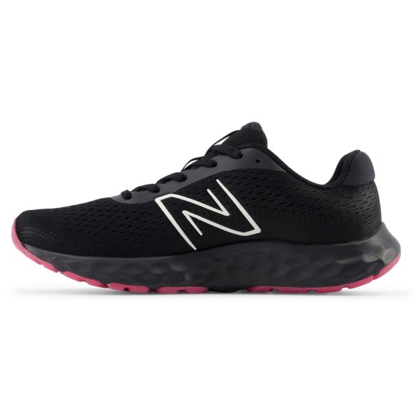 New Balance 520v8 - Womens Running Shoes - Black/Hi-Pink/Phantom