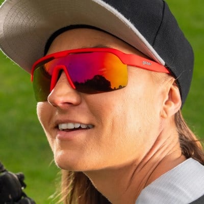 Goodr Bolt G Polarised Sports Sunglasses - Dantes Shin Splint Inferno