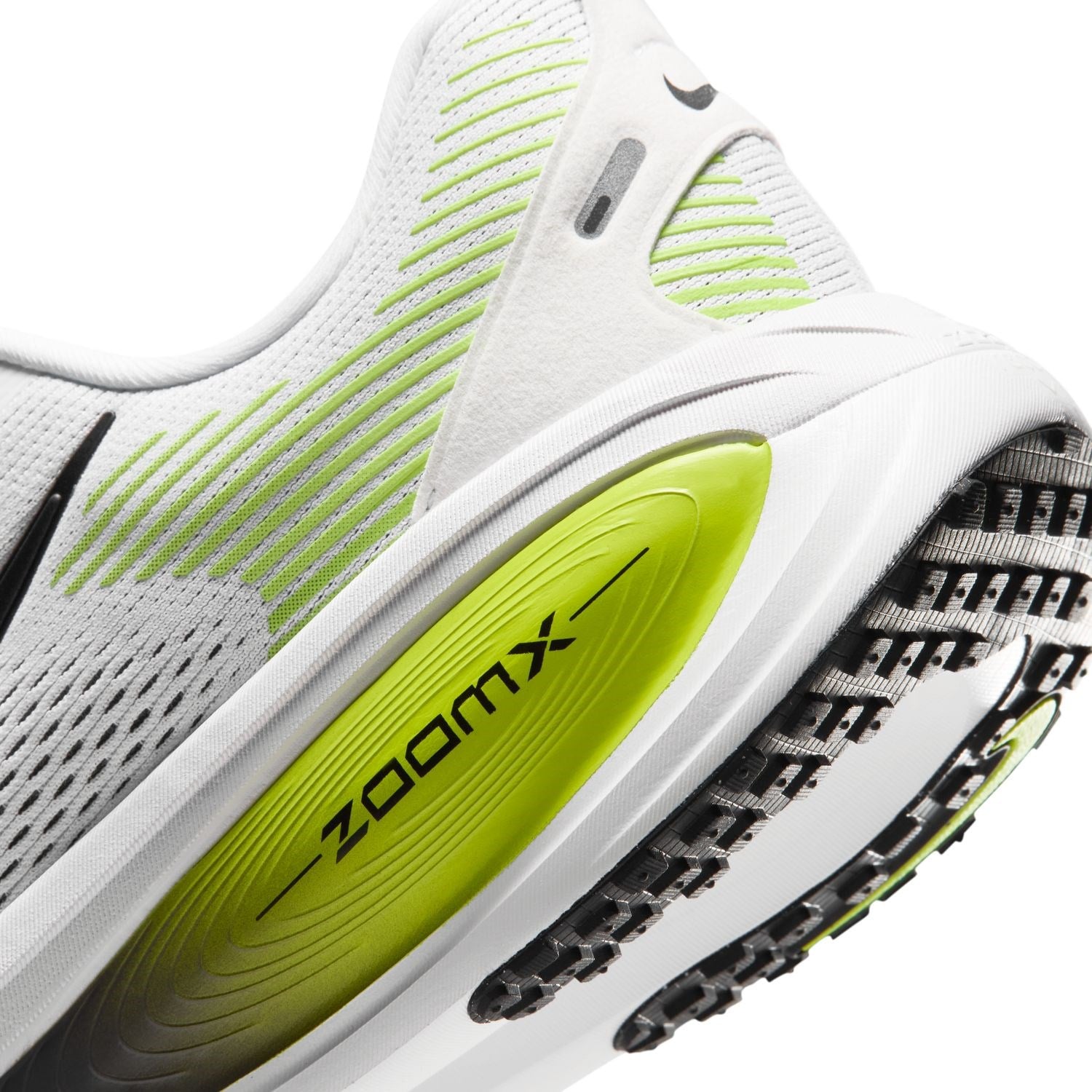Nike Vomero 18 - Mens Running Shoes - White/Lemon Venom/Dark Grey/Black - image 8