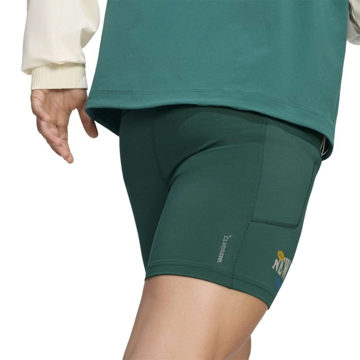 adidas Adizero NYC Mens Running Short Tights - Collegiate Green - image 6