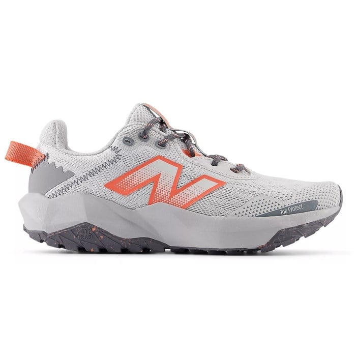 New Balance Nitrel v6 Lace - Kids Trail Running Shoes - Grey Matter/Slate Grey/Castlerock