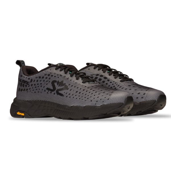 Salming Greyhound - Womens Running Shoes - Black/Black