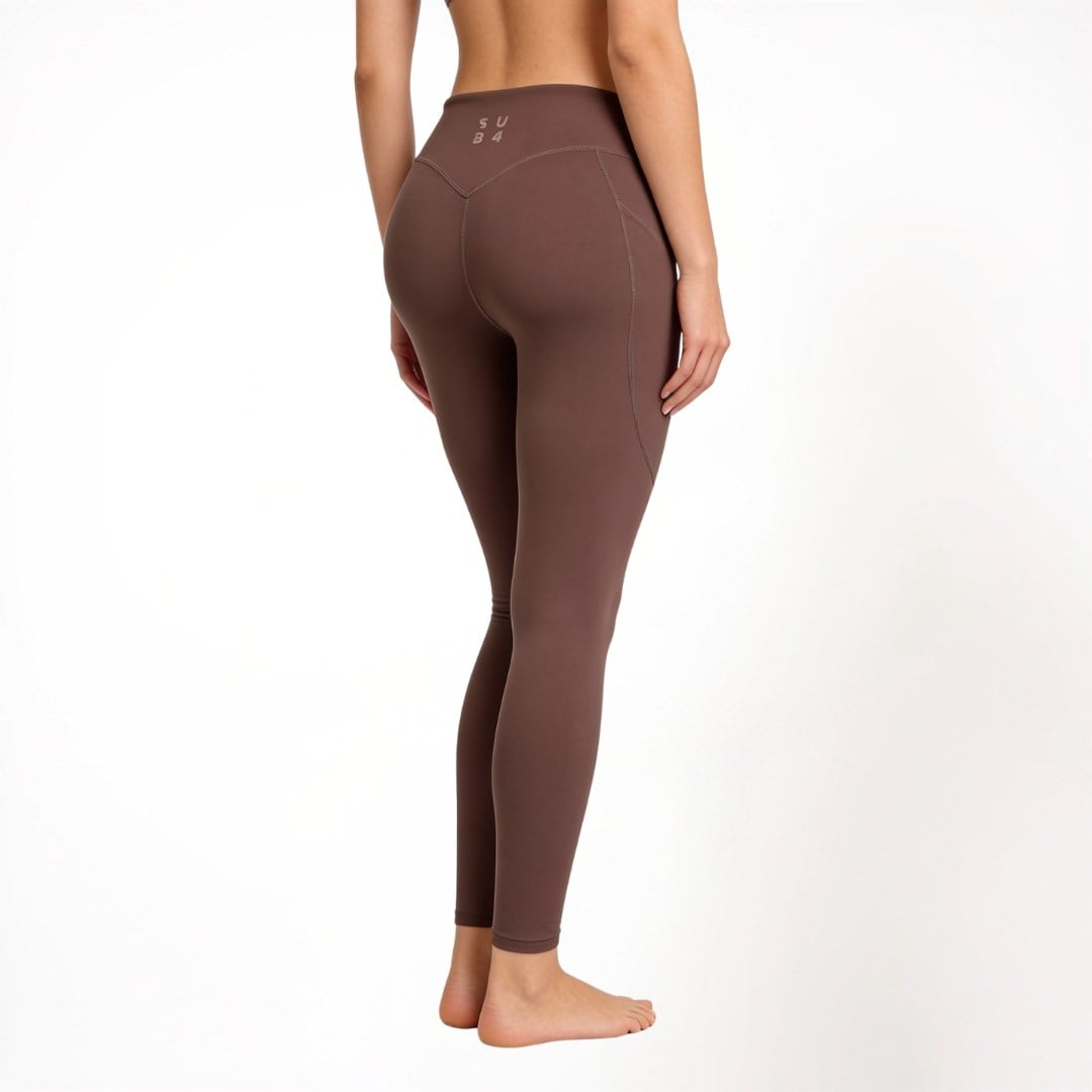 SUB4 Pulse Full Length Leggings - Mocha