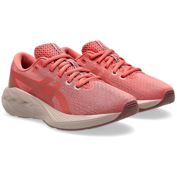 Asics NovaBlast 5 GS - Kids Running Shoes - Dark Pink Clay/Rubble Red