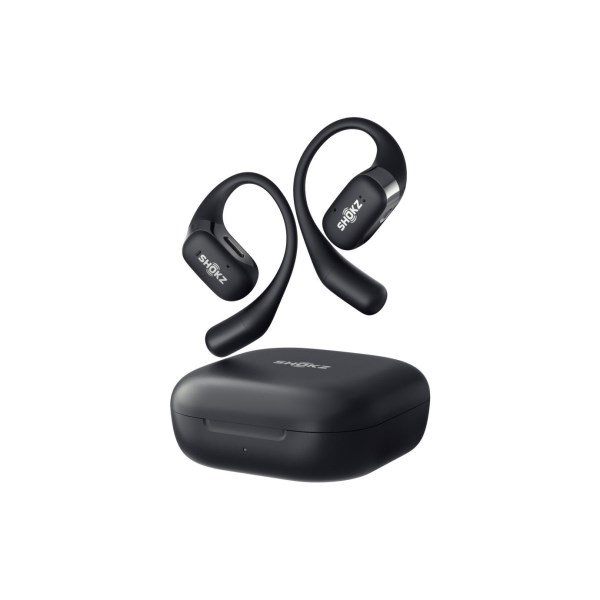 Shokz OpenFit Open-Ear True Wireless Earbuds - Black
