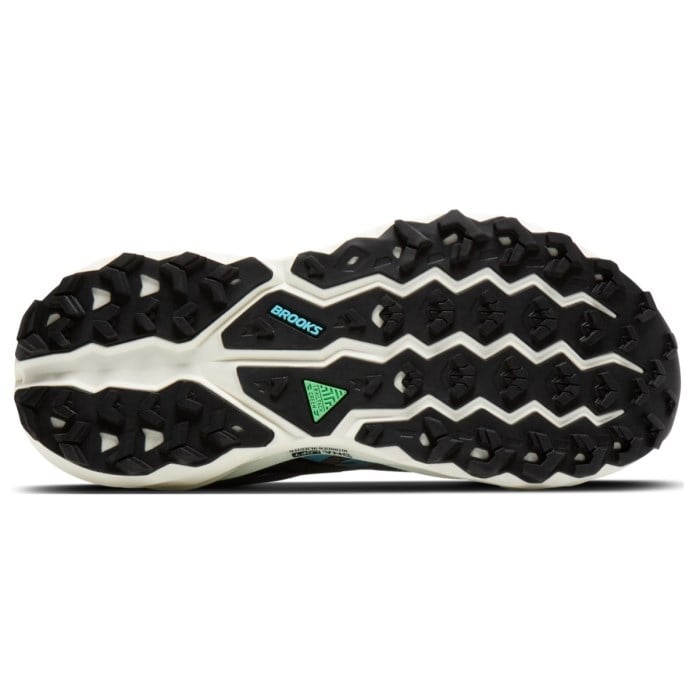 Brooks Cascadia 19 - Womens Trail Running Shoes - Rabbit/Black/Bluefish - image 4