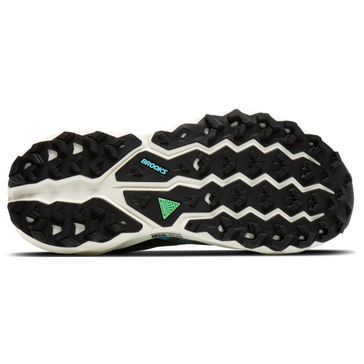 Brooks Cascadia 19 - Womens Trail Running Shoes - Rabbit/Black/Bluefish - image 4