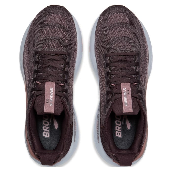 Brooks Adrenaline GTS 25 - Womens Running Shoes - Raisin/Woodrose/White - image 4
