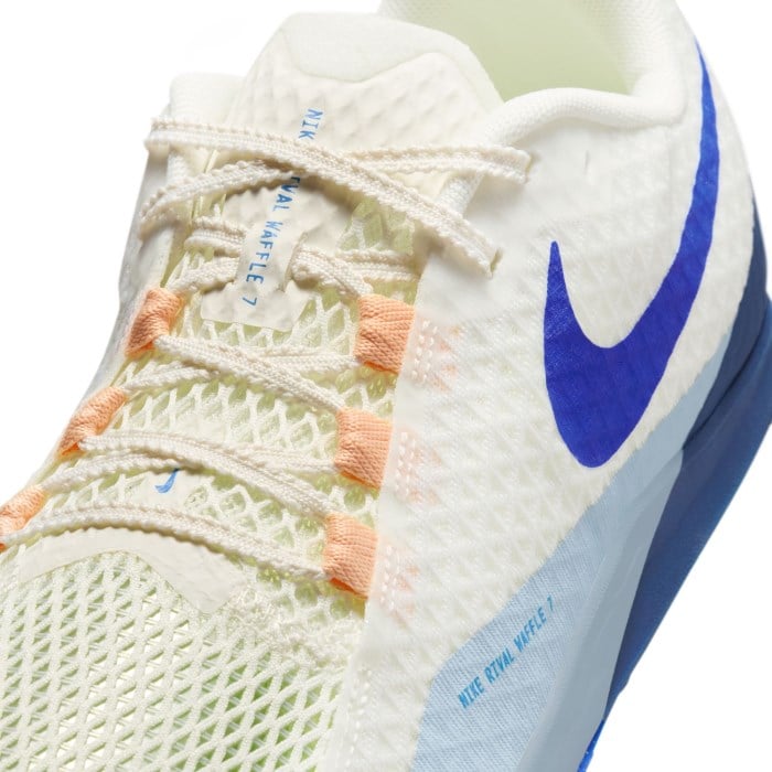 Nike Zoom Rival Waffle 7 - Mens Racing Waffles - Sail/Racer Blue/Blue Void/Light Armory Blue - image 9