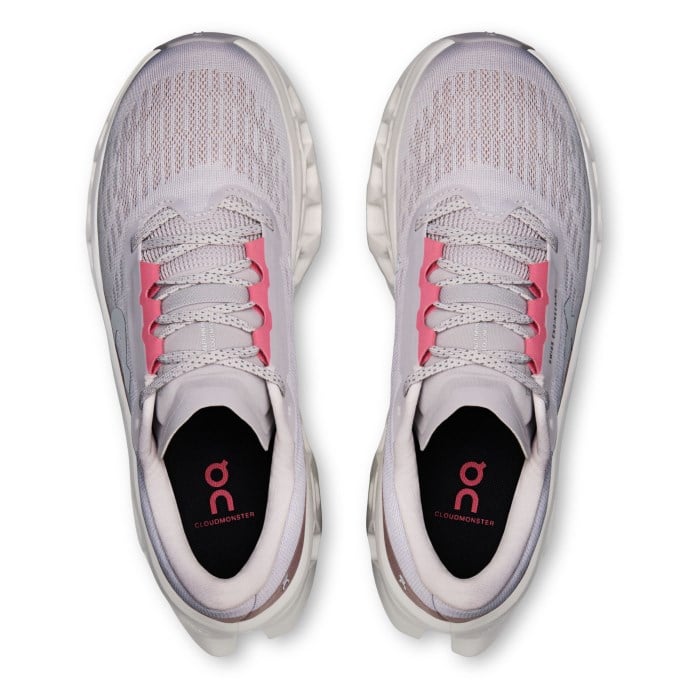 On Cloudmonster 3 - Womens Running Shoes - Ether/Ivory - image 3