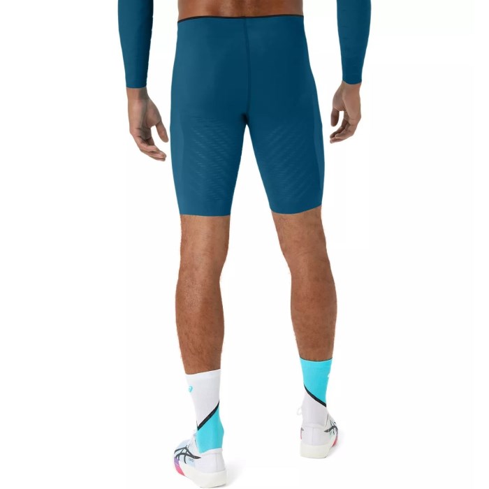 Asics Mens Metaspeed Tights - Rich Navy - image 2