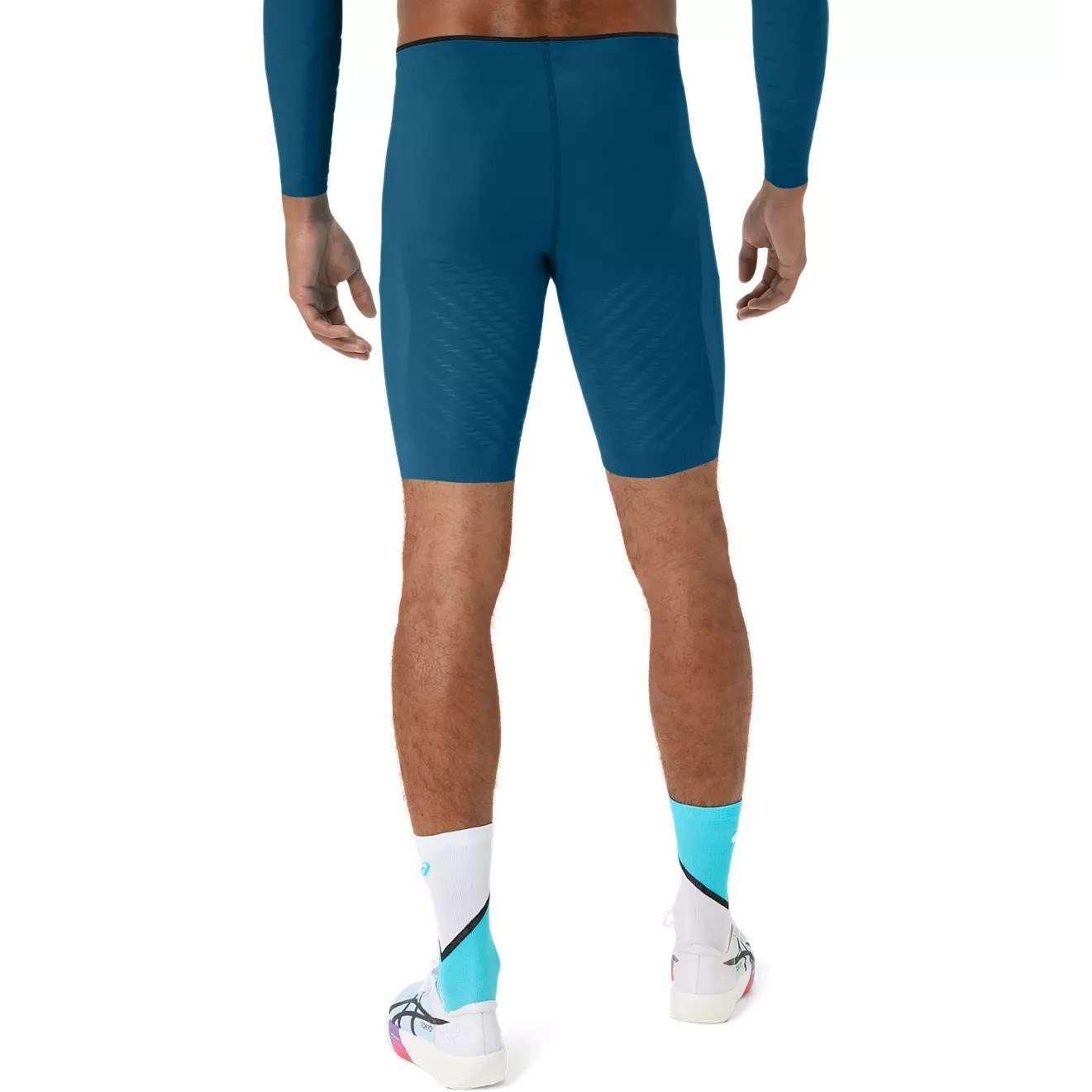 Asics Mens Metaspeed Tights - Rich Navy - image 2