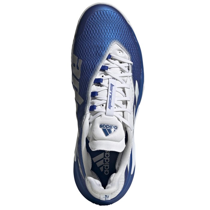 Adidas Barricade - Mens Tennis Shoes - Team Royal Blue/White/Silver Metallic