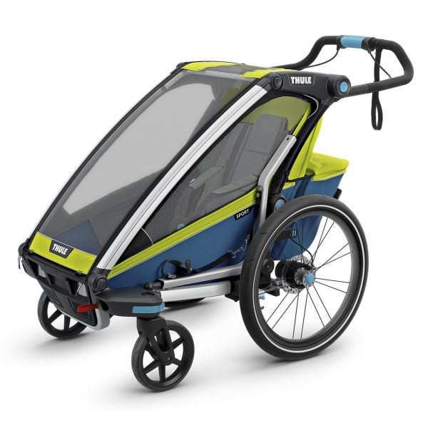 Thule Chariot Sport 1 - Multi-Sport Pram - Single Seat - Chartreuse