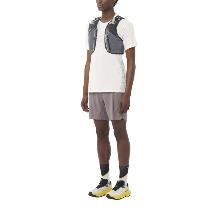 Salomon Sense Aero Mens Graphic T-Shirt - Whisper White