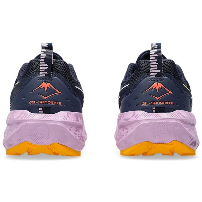 Asics Gel Sonoma 8 - Womens Trail Running Shoes - Midnight/Light Ube
