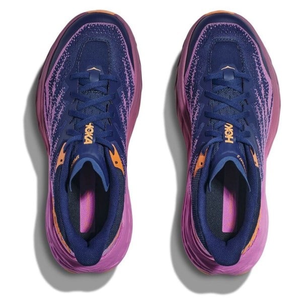 Hoka Speedgoat 5 - Womens Trail Running Shoes - Bellwether Blue/Cyclamen