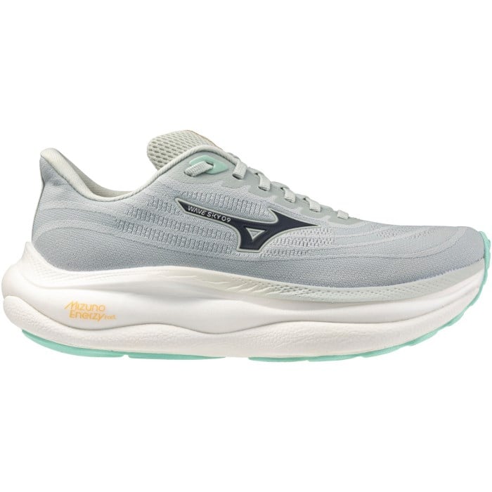 Mizuno Wave Sky 9 - Womens Running Shoes - Mercury/Baritone Blue/Ice Green