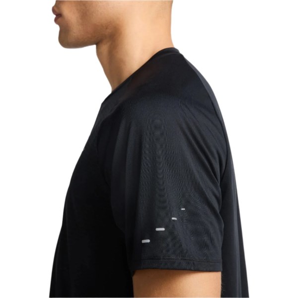 Nike Dri-FIT Stride ADV Running T-Shirt - Mens - Black/Reflective Silver