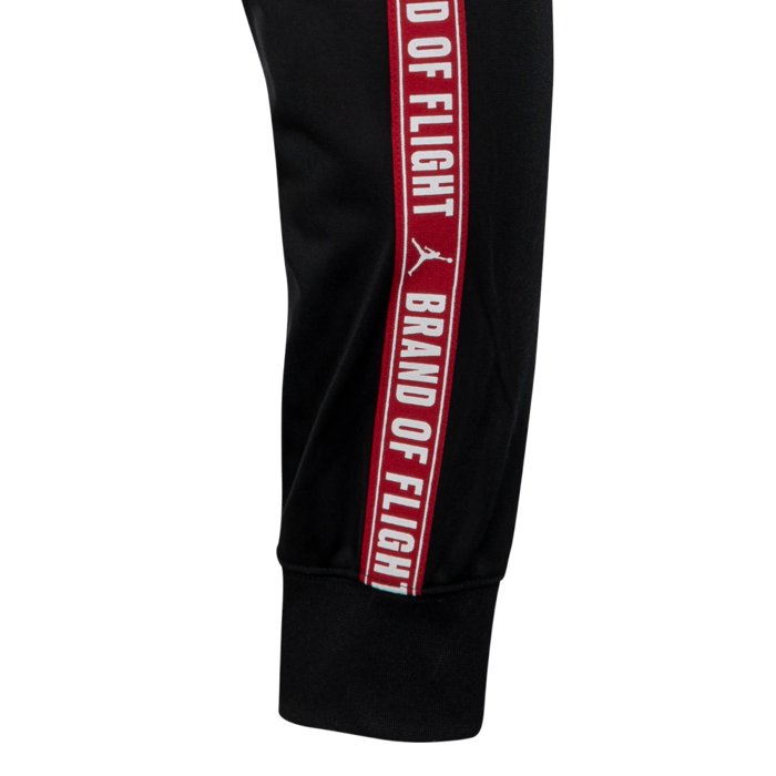 Jordan Jumpman Flight Tape Little Kids Track Pants - Black/Red