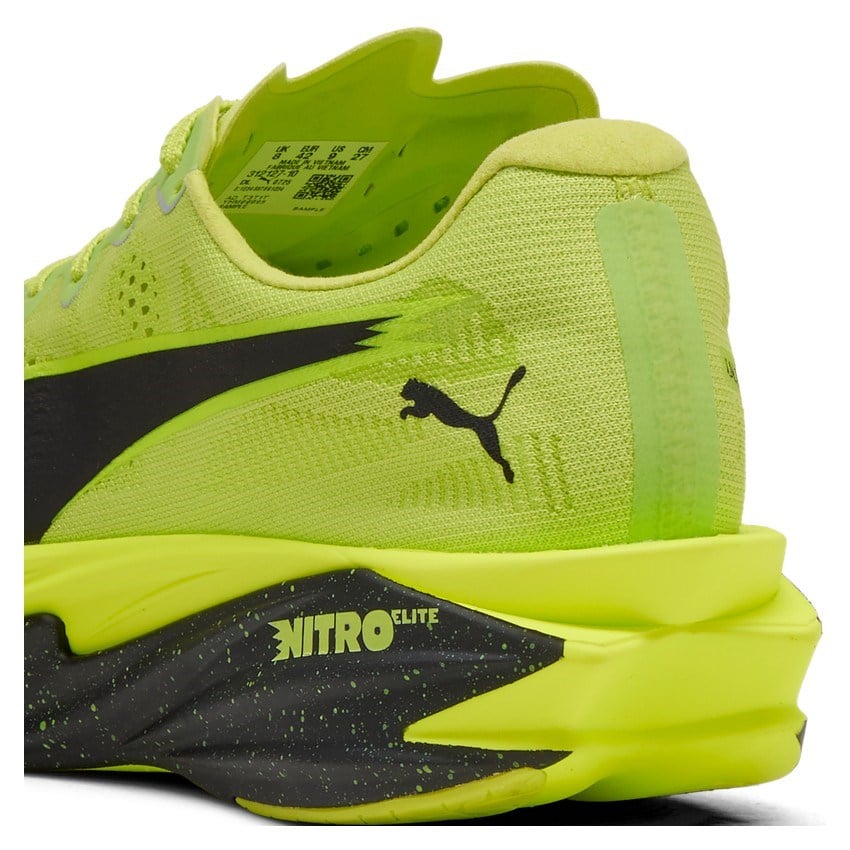 Puma Deviate Nitro Elite 4 - Mens Running Shoes - Sunny Lime/Puma Black - image 4