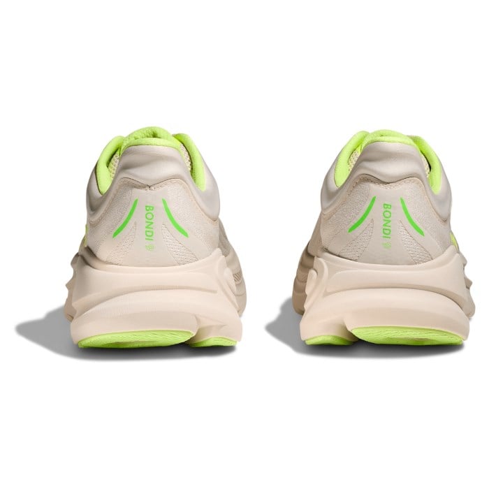 Hoka Bondi 9 - Mens Running Shoes - Grout/Neon Yuzu