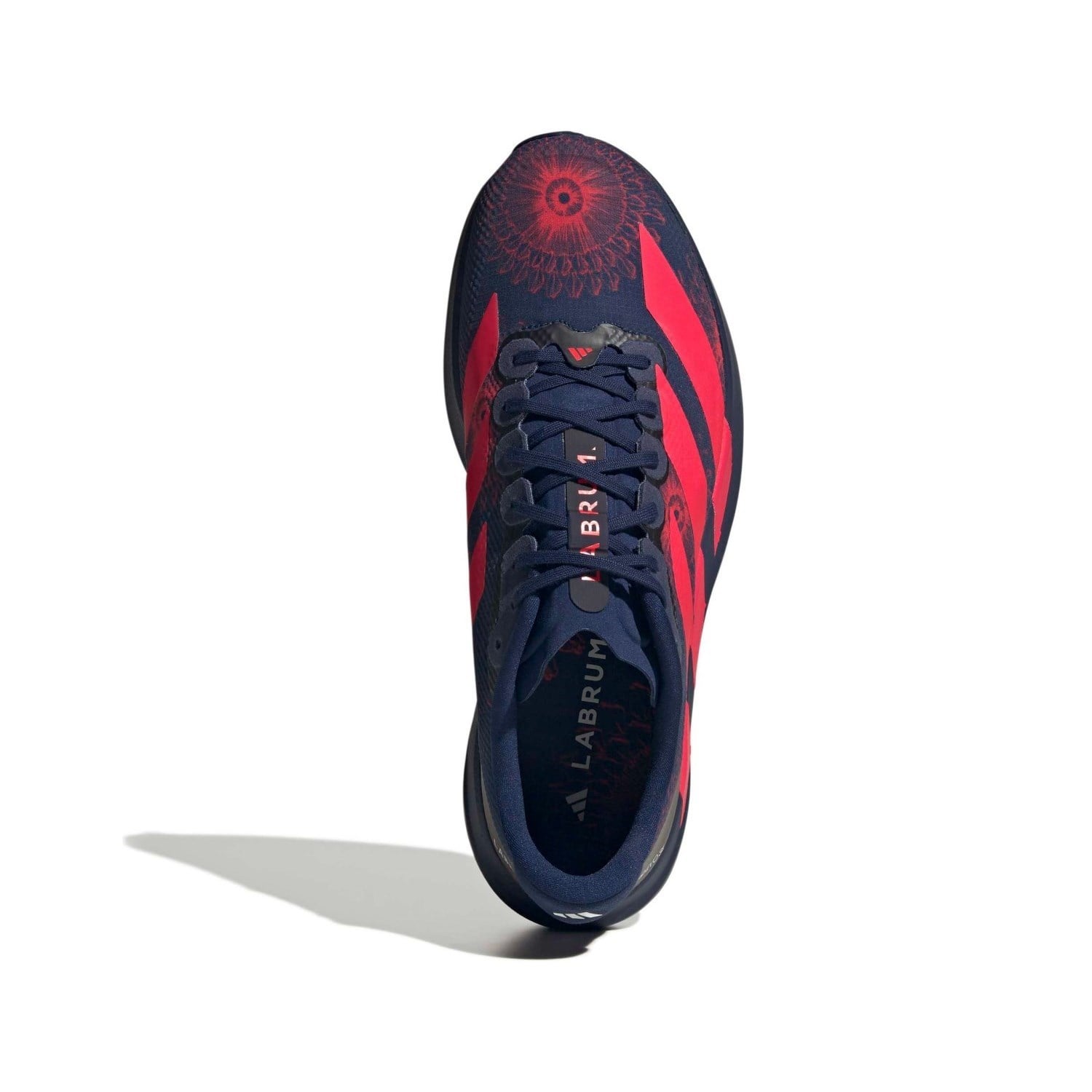 adidas Adizero Evo SL x LABRUM Woven - Mens Running Shoes - Dark Blue/Lucid Red/Muted Purple